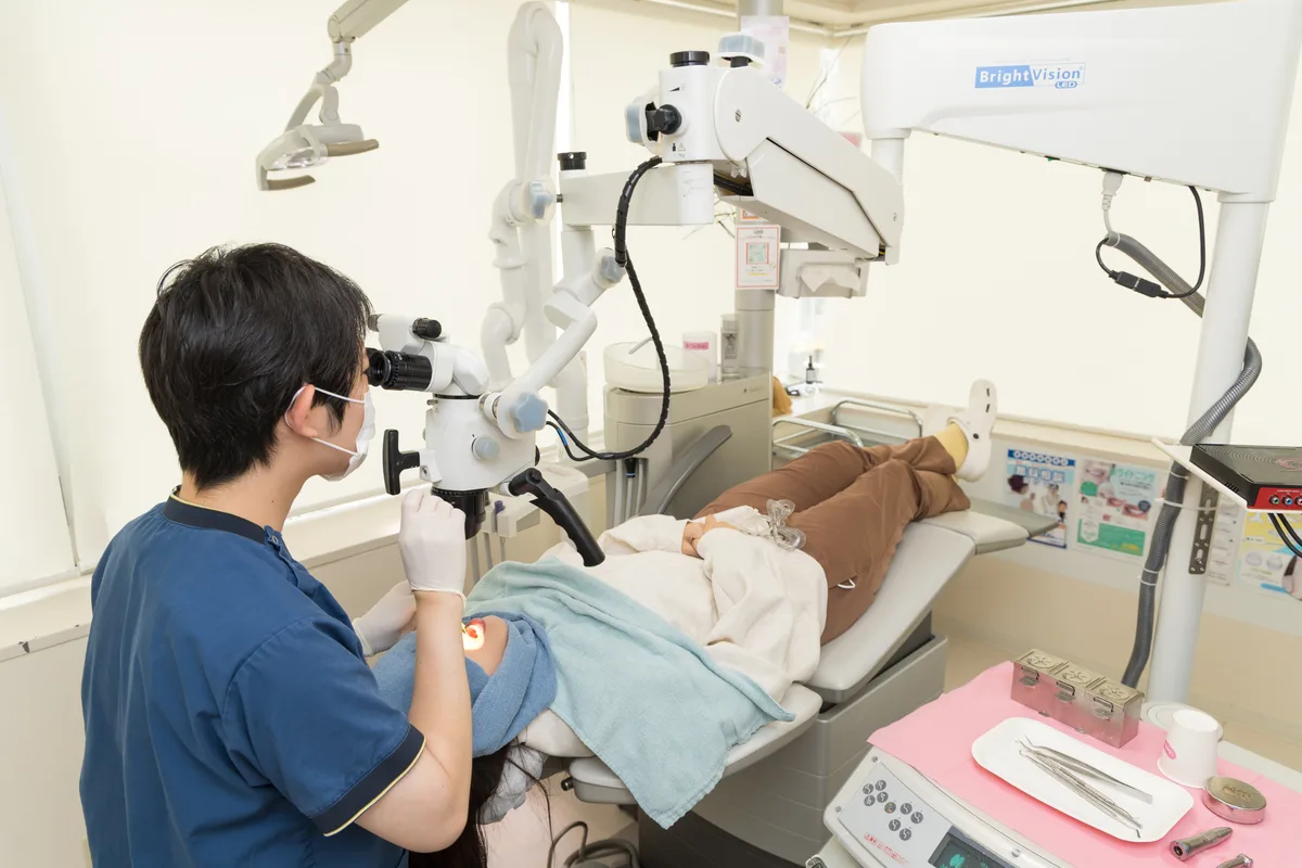 オペルームでの手術の様子