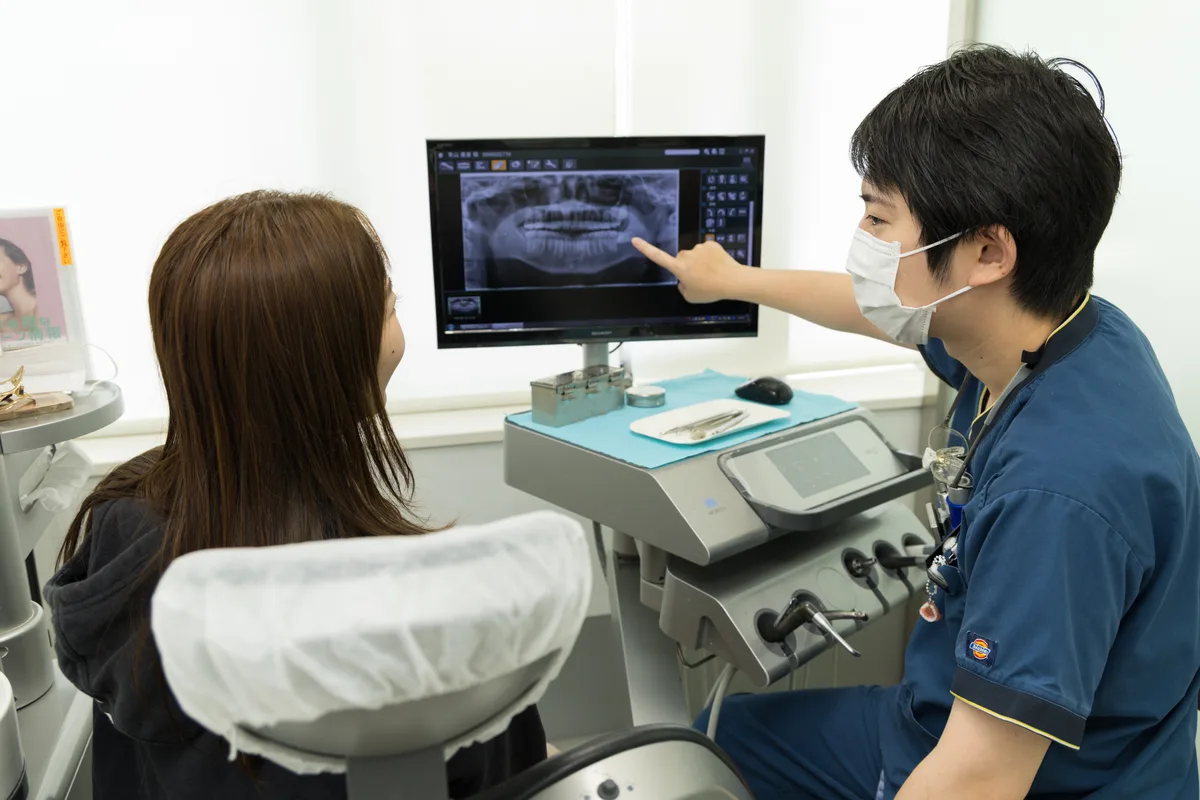 経過確認の様子